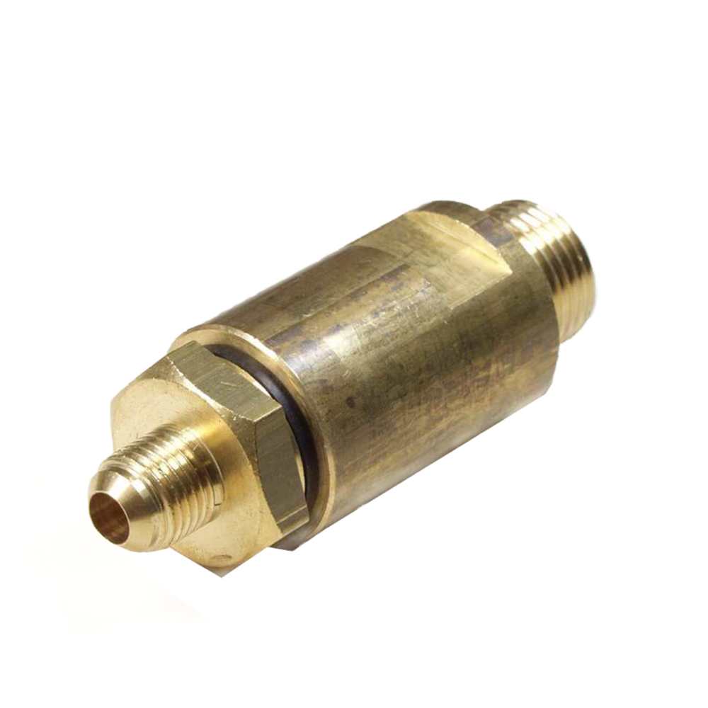 Rückschlagventil aus Messing 1/2" x 1/4" AxA 