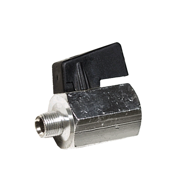 Kugelhahn Mini I x A, 1/8", 0-10 bar, -10 - +80°C  