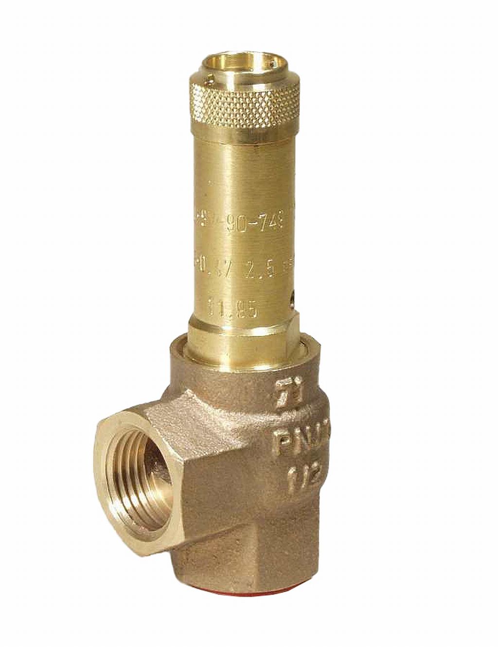 Sicherheitsventil TÜV 1/2" x 1/2", 4,0 bar, 180°C 