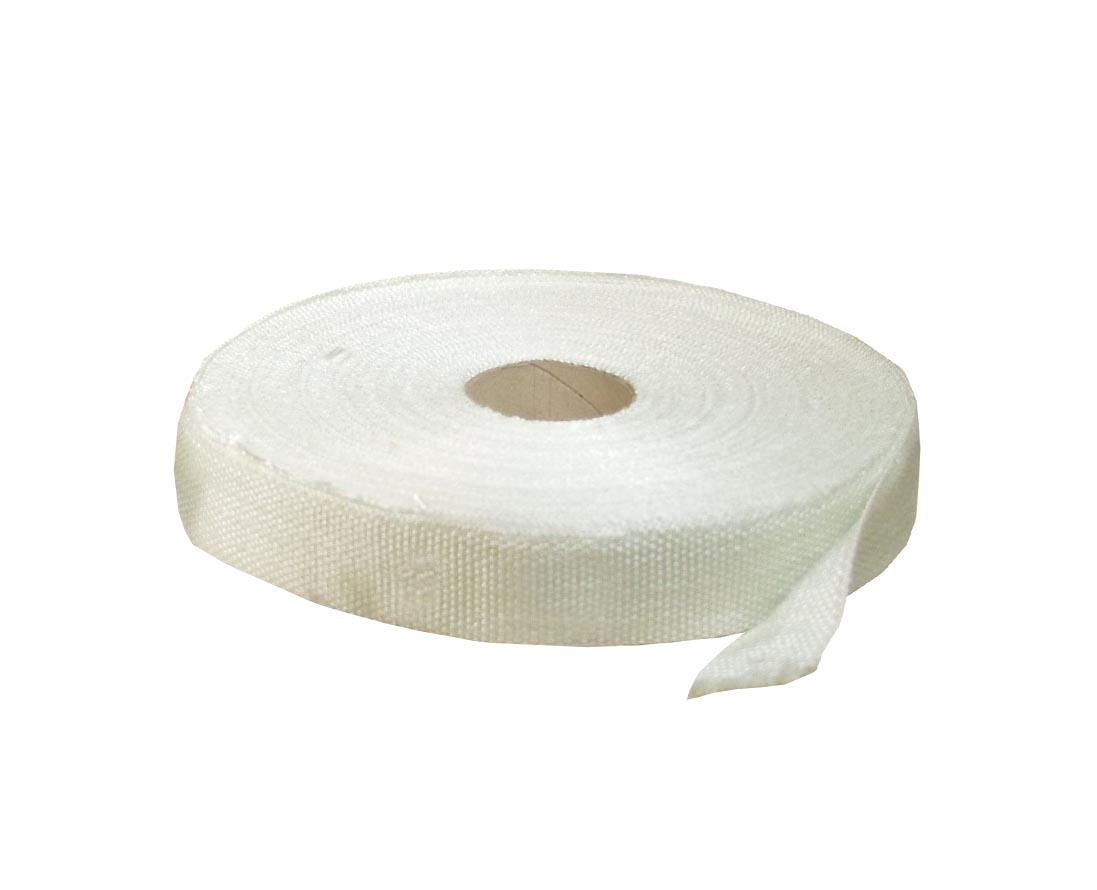 Glasseiden-Isolierband 50 x 2 mm, weiß 