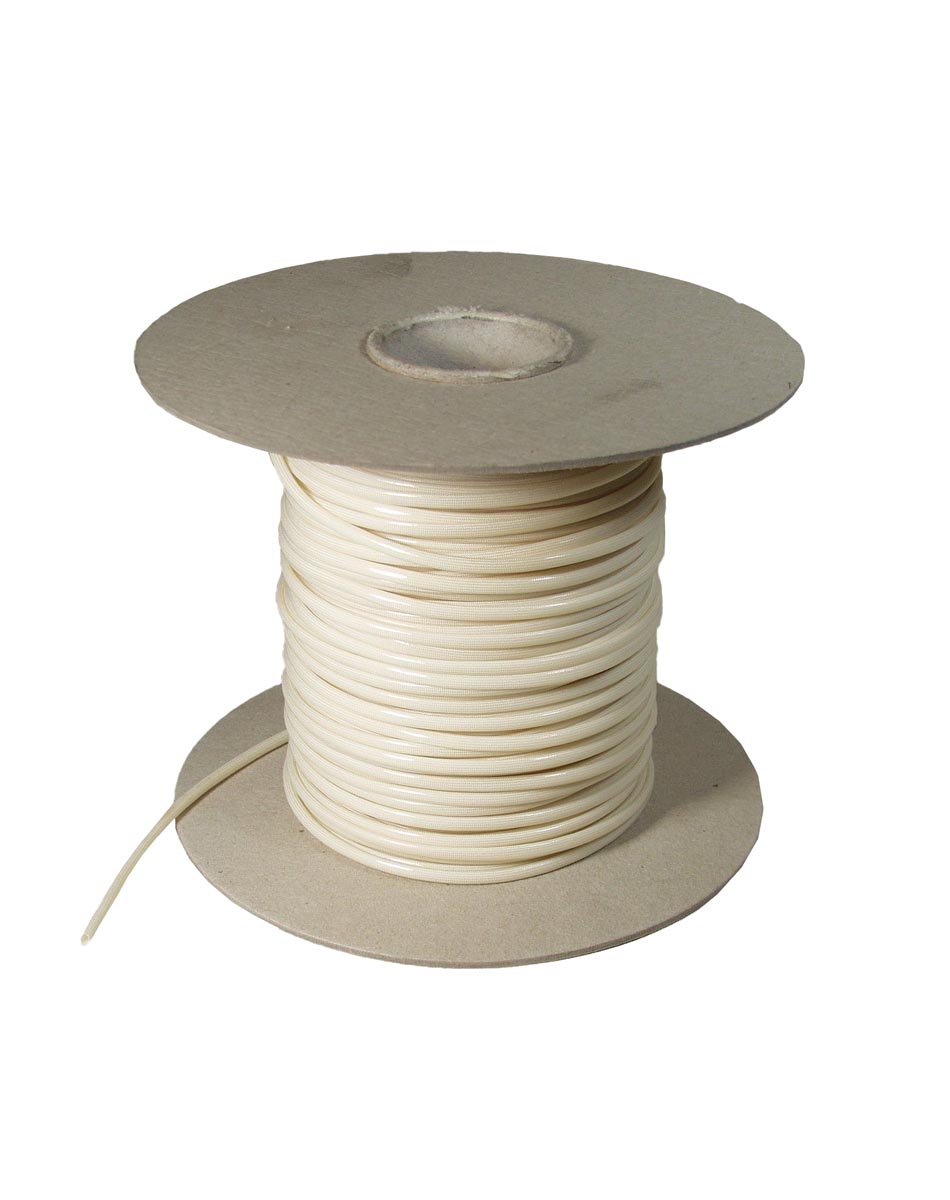 Glasseiden-Schutzschlauch mit Silikon, ø 3 mm 