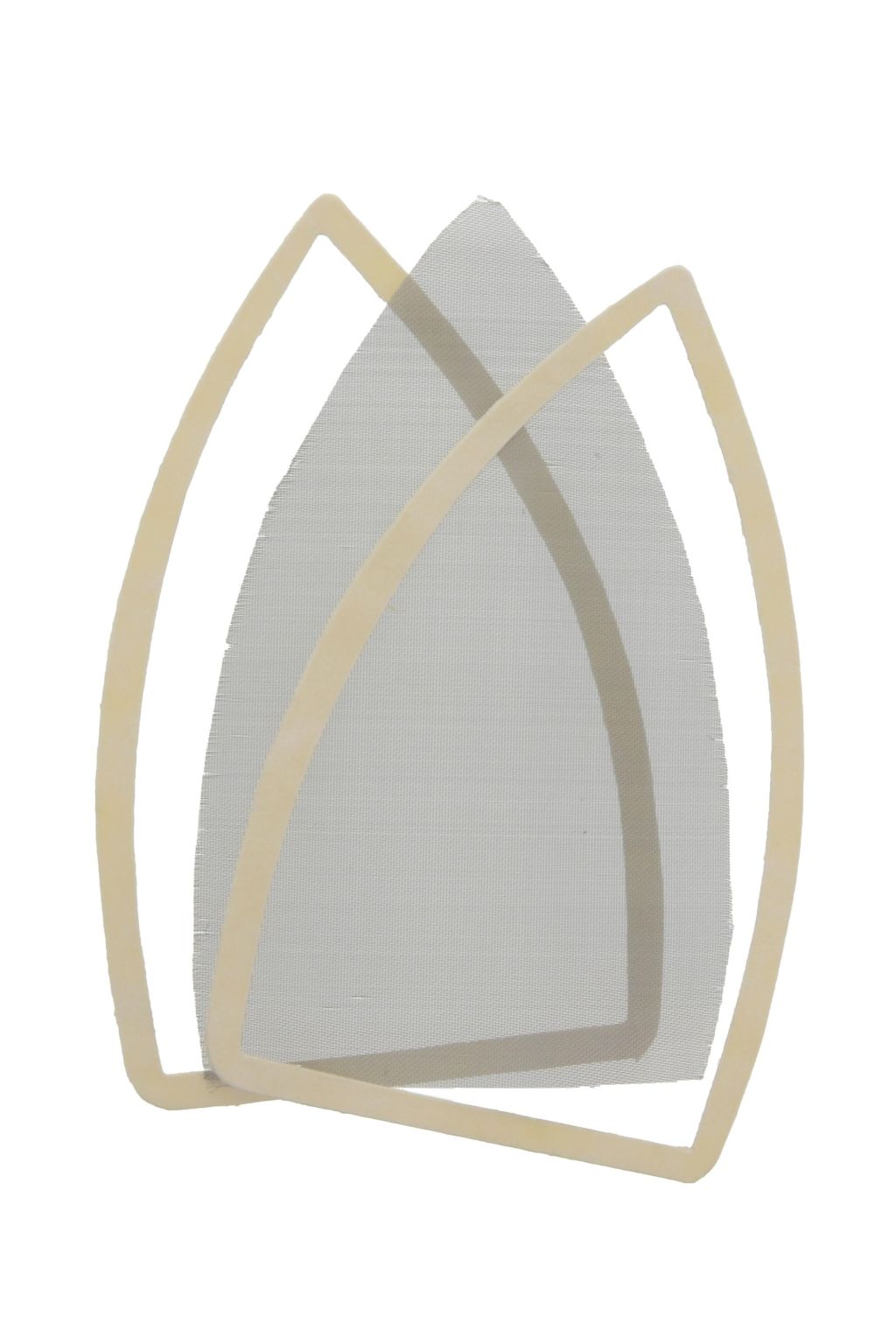 Edelstahlsohle-Einlagen, 3-teilig, BROOK 