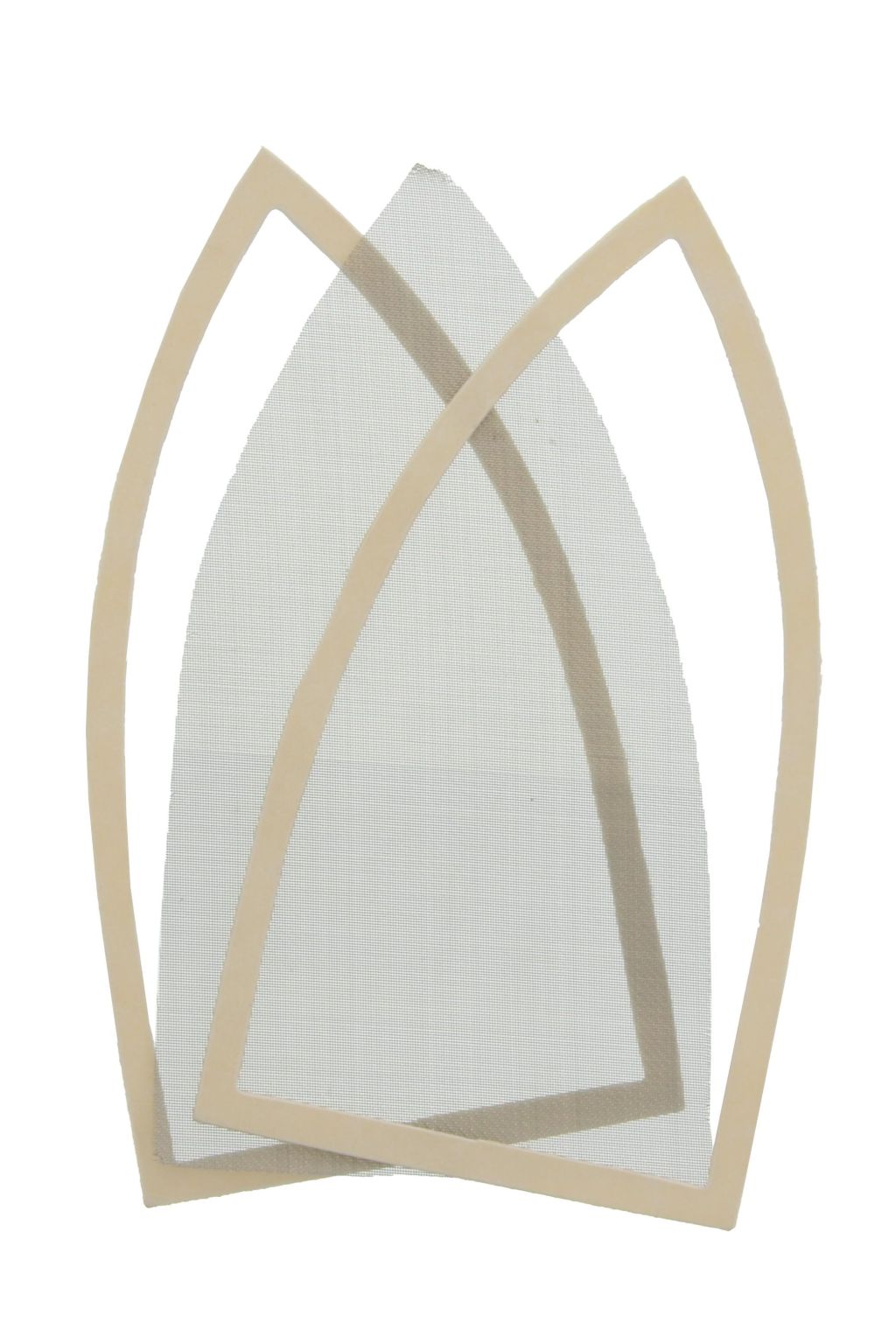 Edelstahlsohle-Einlagen, 3-teilig, KRAPF 1106 