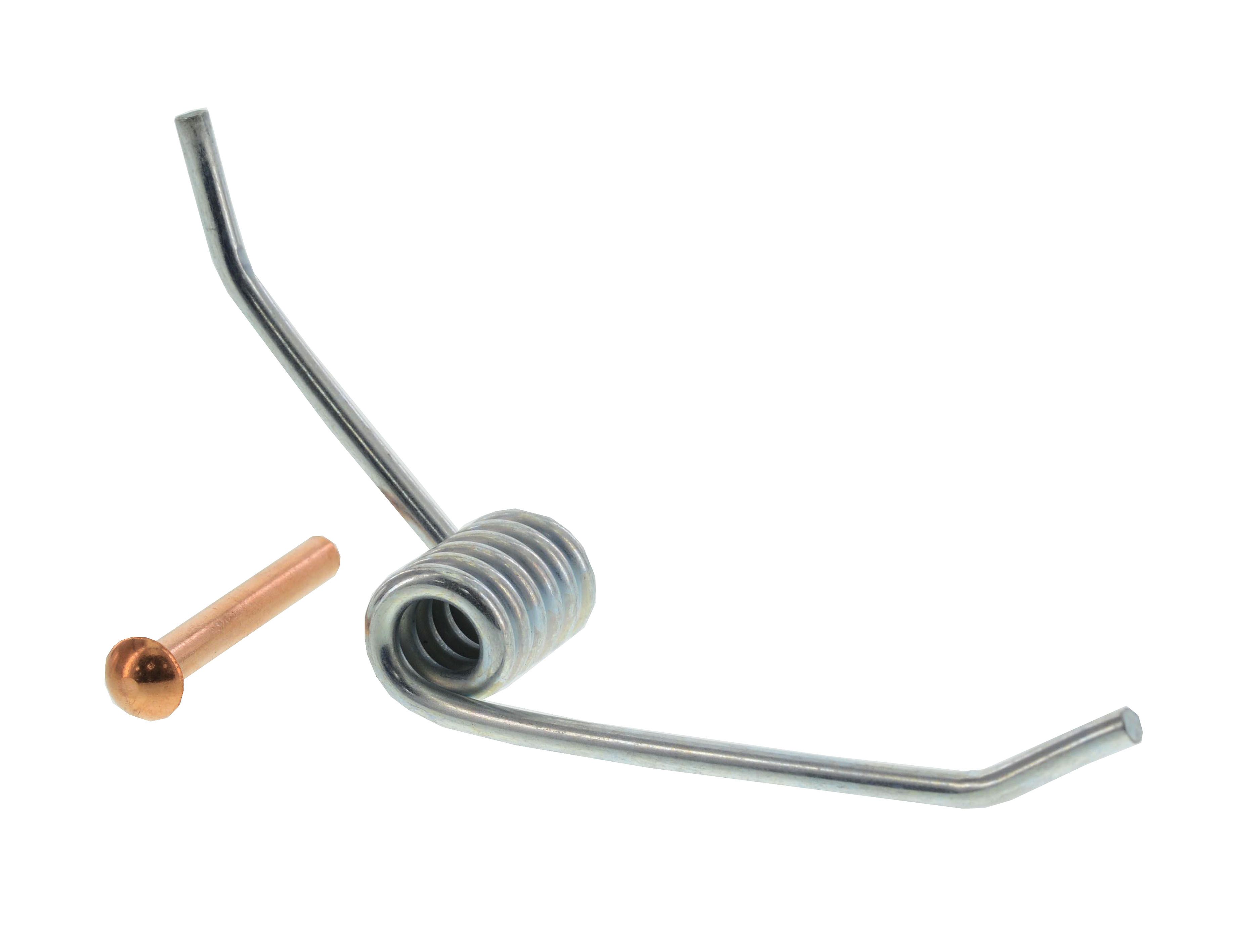 RESSORT A 5 TOURS AVEC RIVET 