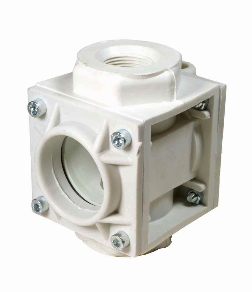 Schauglas Modell P, 1 1/4", komplett 