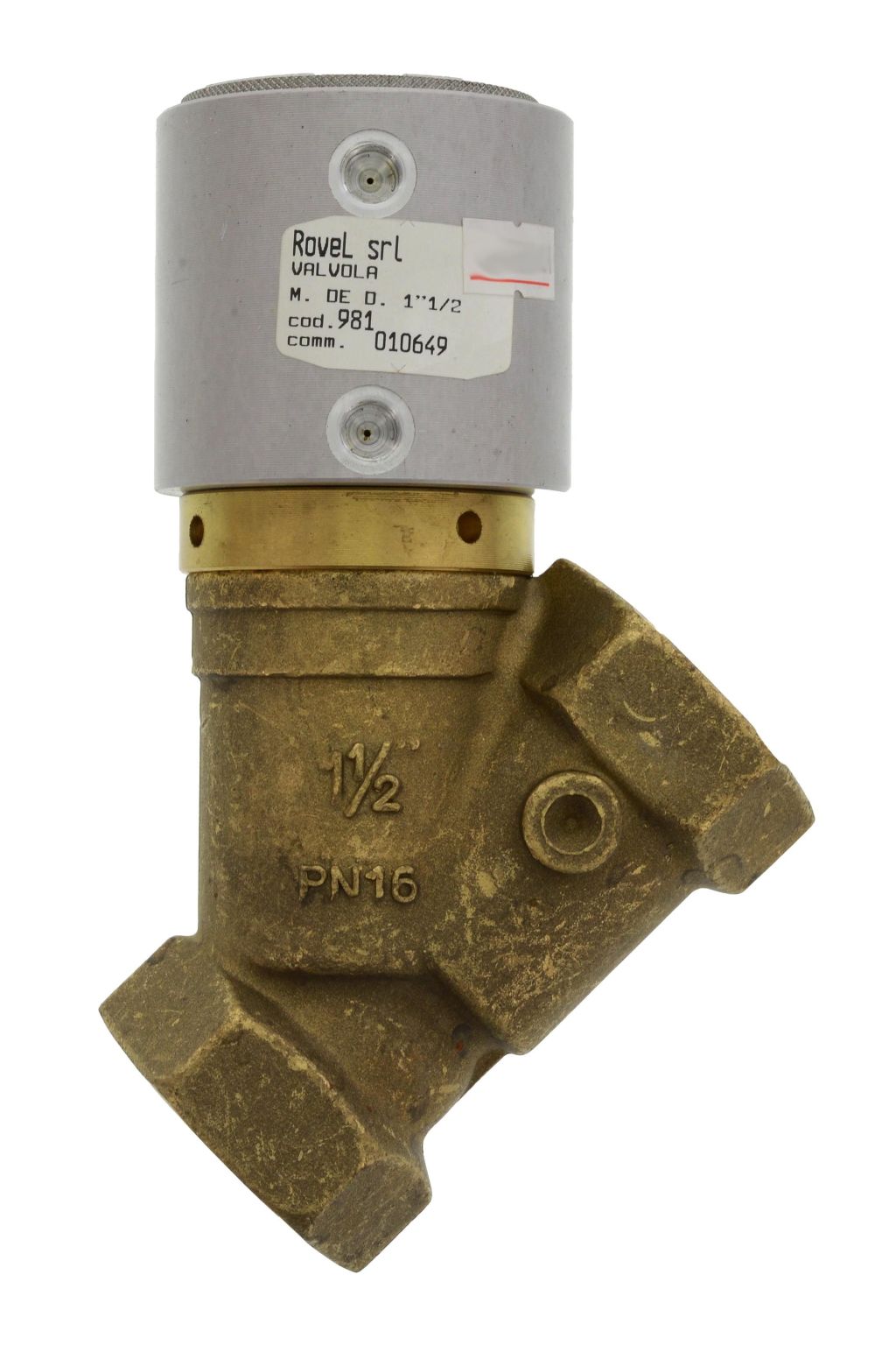 Vanne pneumatique MAXI DE DIFF. 1 1/2", 2 voies 