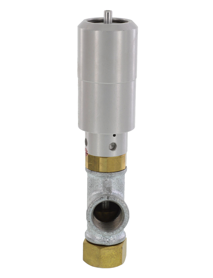 Pneumatisches Ventil TALUR 130,  3/4", 90°, flach  