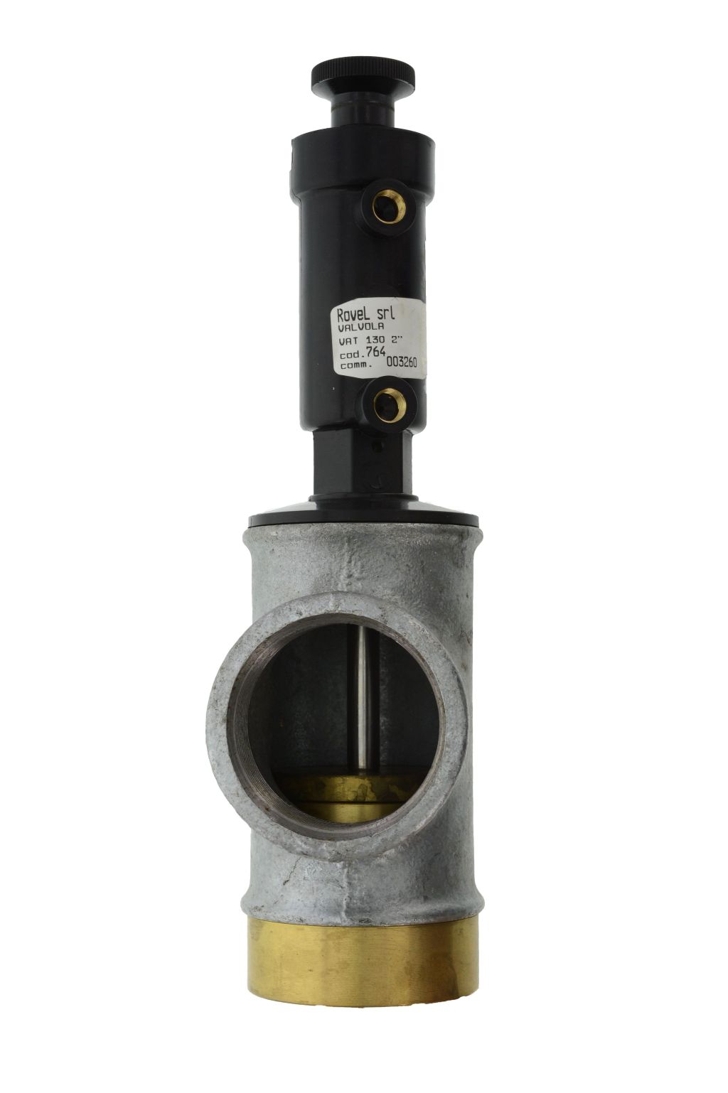 Vanne pneumatique VAT 130 2", 1 voie 