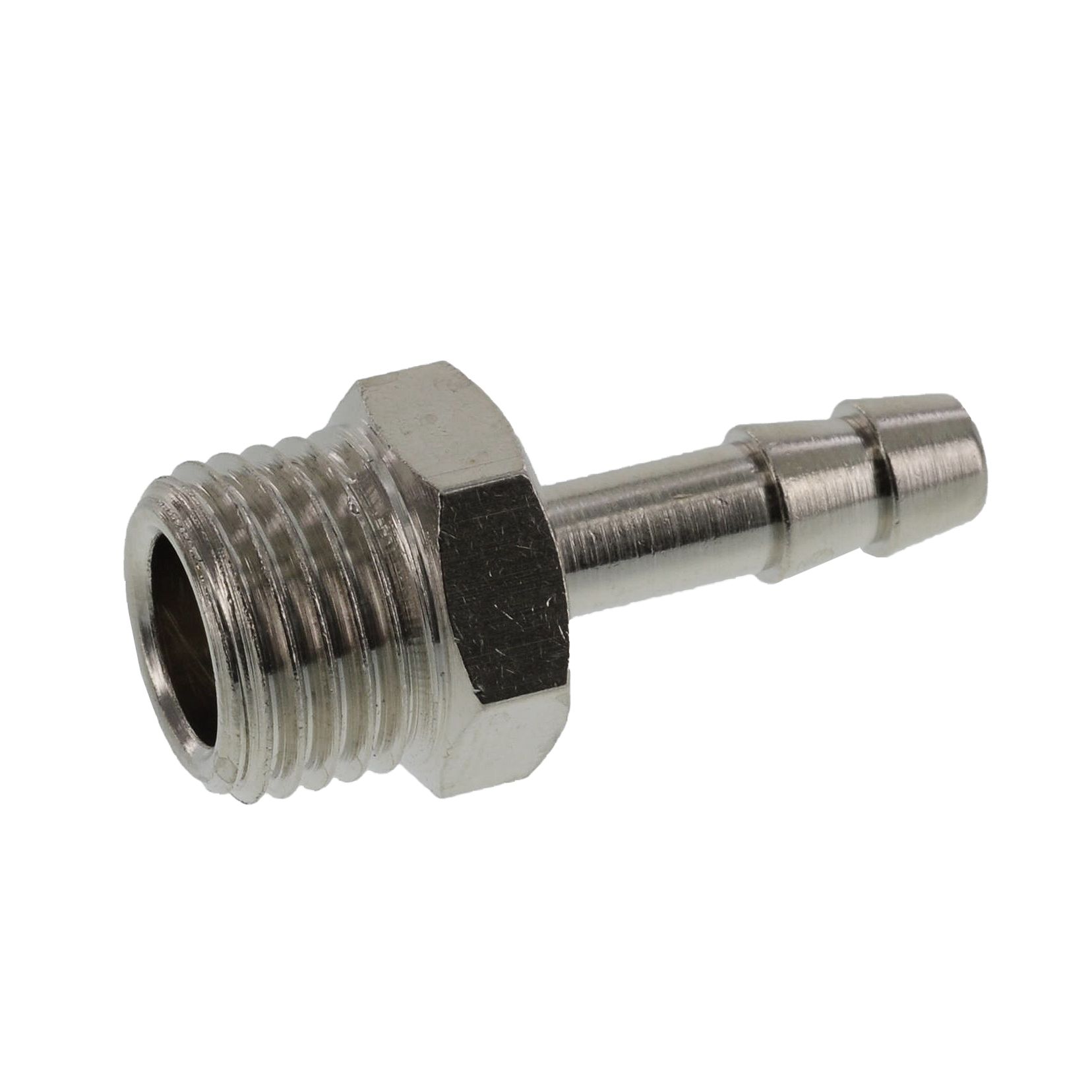Buse de tuyau avec filetage extérieur 1/4" x ø 6mm 