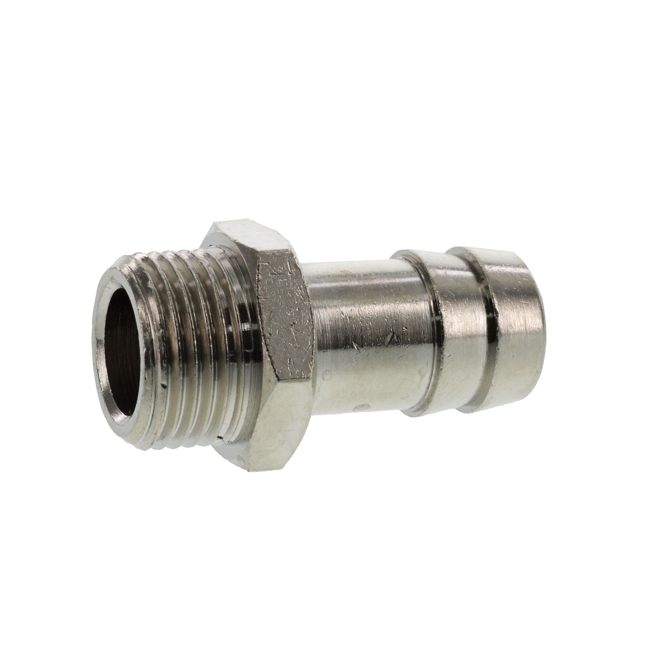 Hose nozzle with external thread G 3/8" x ø 14 mm 