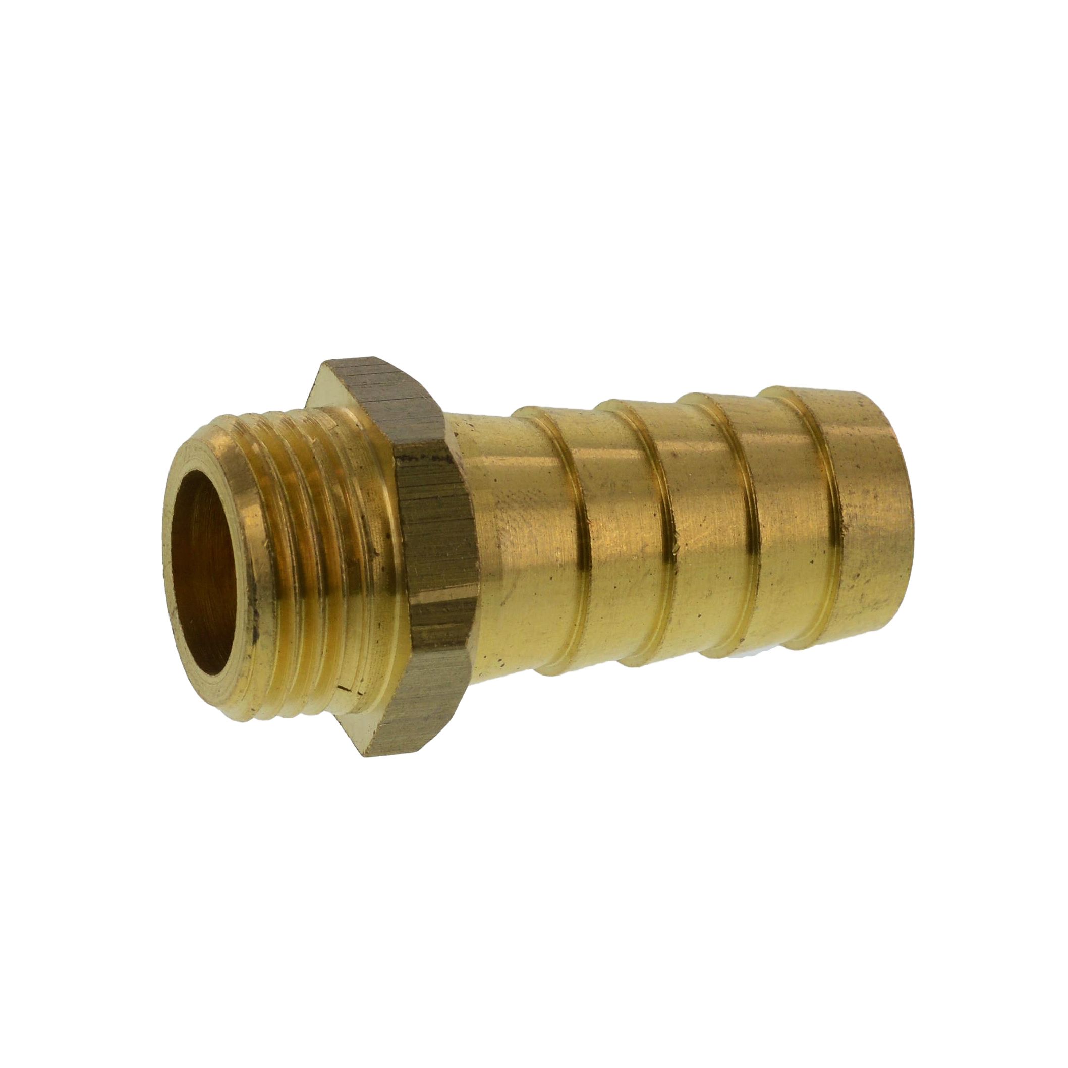 Schlauchtülle mit Außengewinde 3/8" x ø 15 mm 
