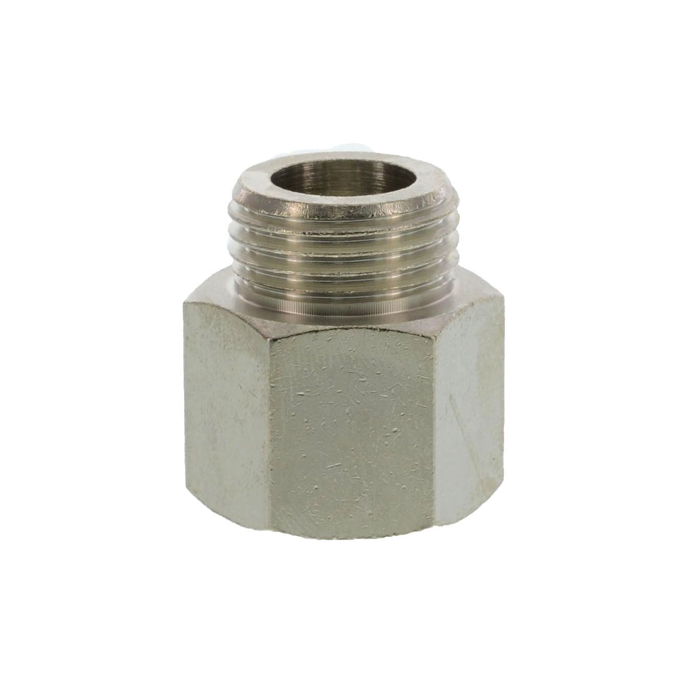 Muffe Sechskant, G 1/2" (IG) x G 1/2" (AG) 