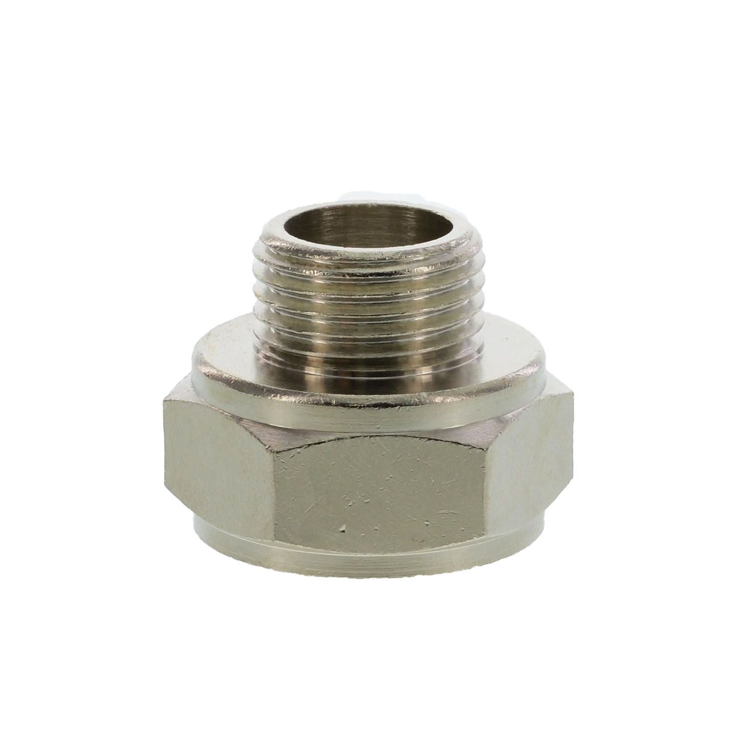 Muffe Sechskant, G 3/4" (IG) x G 1/2" (AG) 