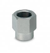 Muffe Sechskant, Innengewinde, G 1/4" x G 1/2" 