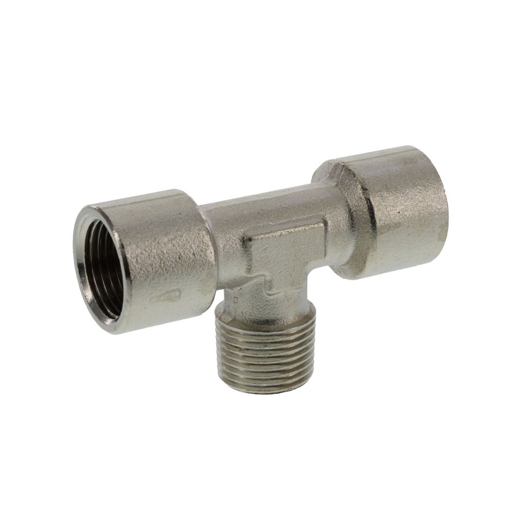 T-Stück  G 3/8" (IG) x R 3/8" (AG) x G 3/8" (IG) 