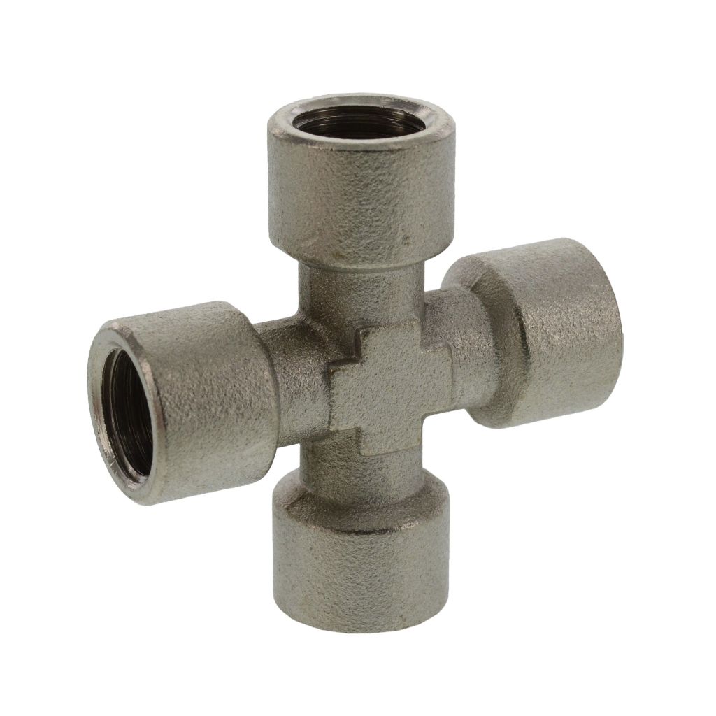 Kreuz-Stück Innengewinde G 1/4" 