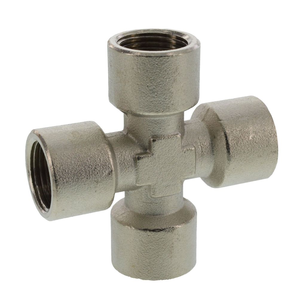 Kreuz-Stück Innengewinde G 3/8" 
