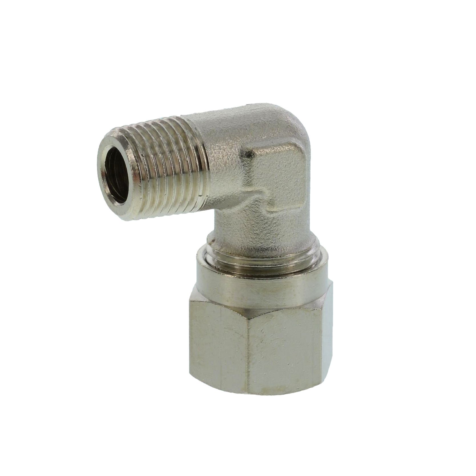 RACCORD COUDE A BAGUE COUPANTE 