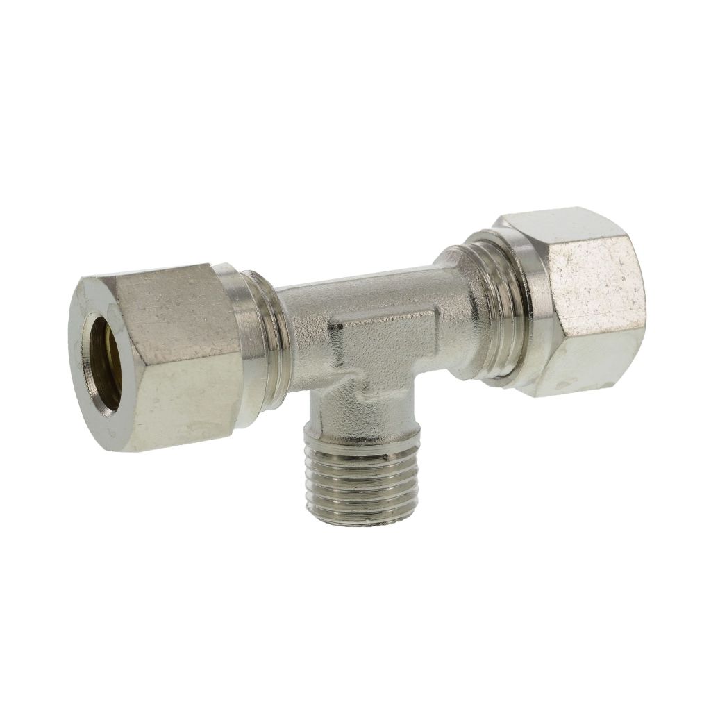 Cutting ring T-fitting 1/4" Mx 