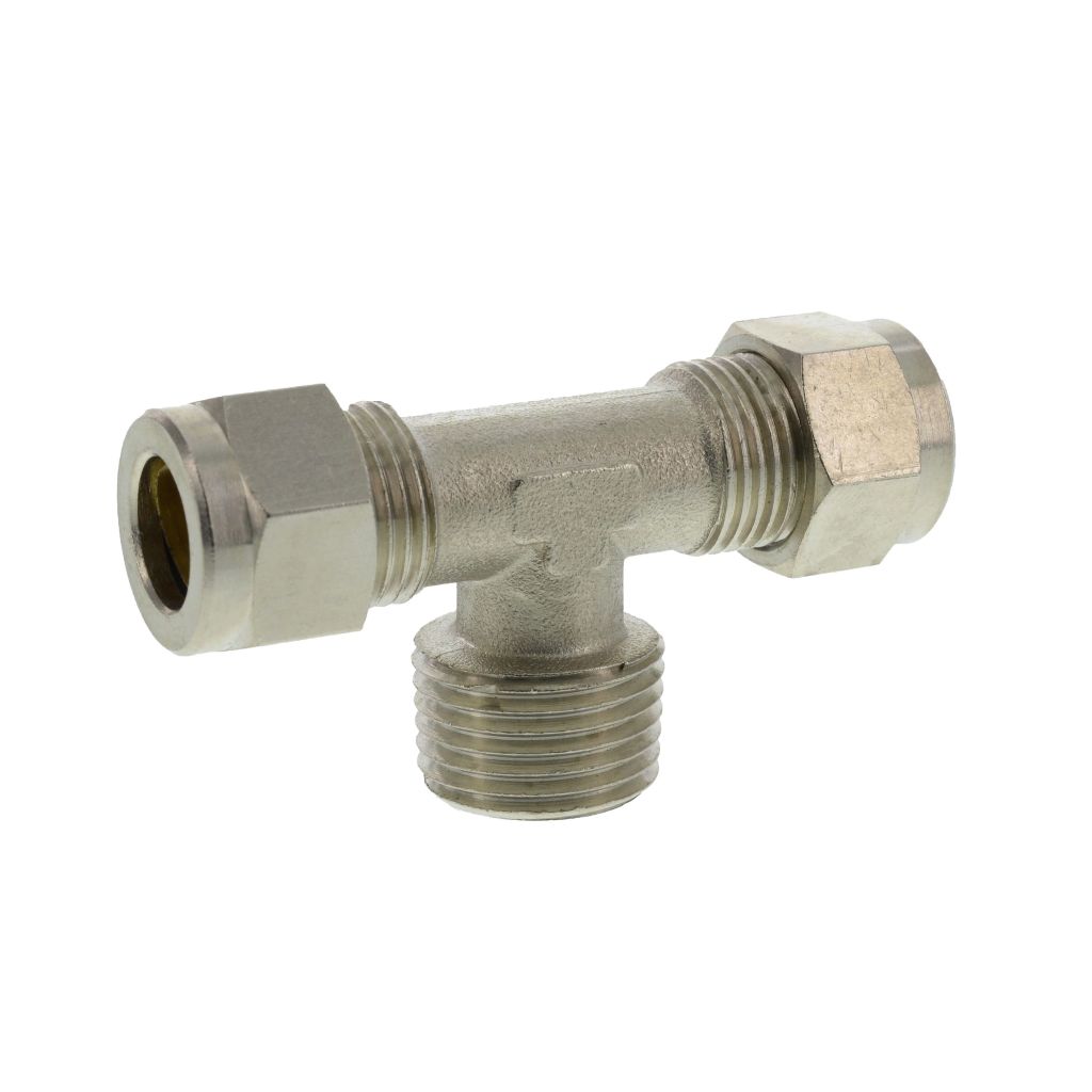 Cutting ring T-fitting 1/2" Mx 