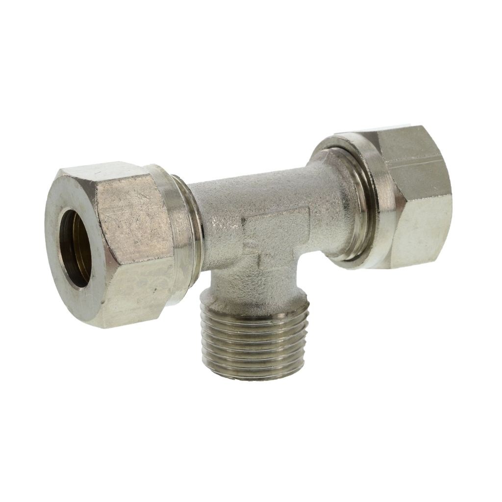 Cutting ring T-fitting 1/2" Mx 