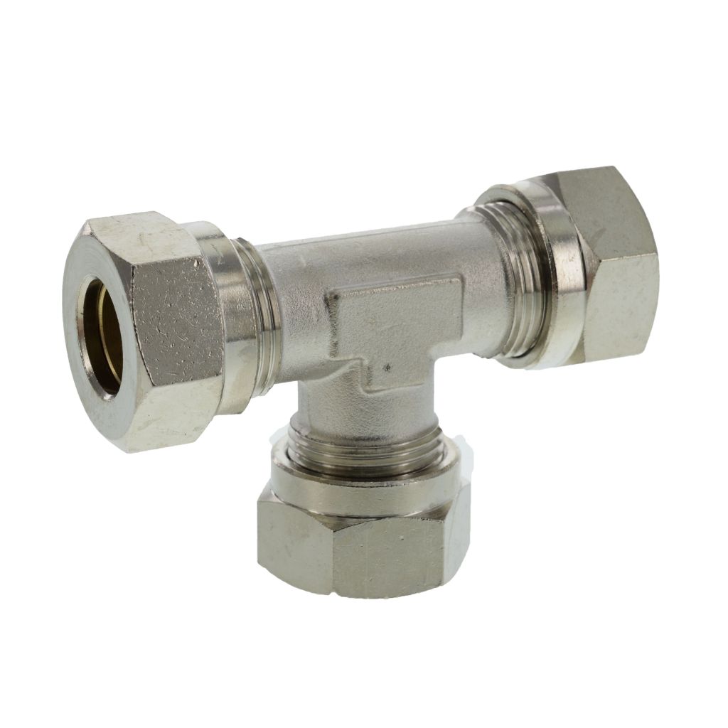 Cutting ring T-fitting 15mm, 