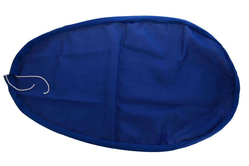 Bezug Polyester für VEIT, Eiform klein, blau 