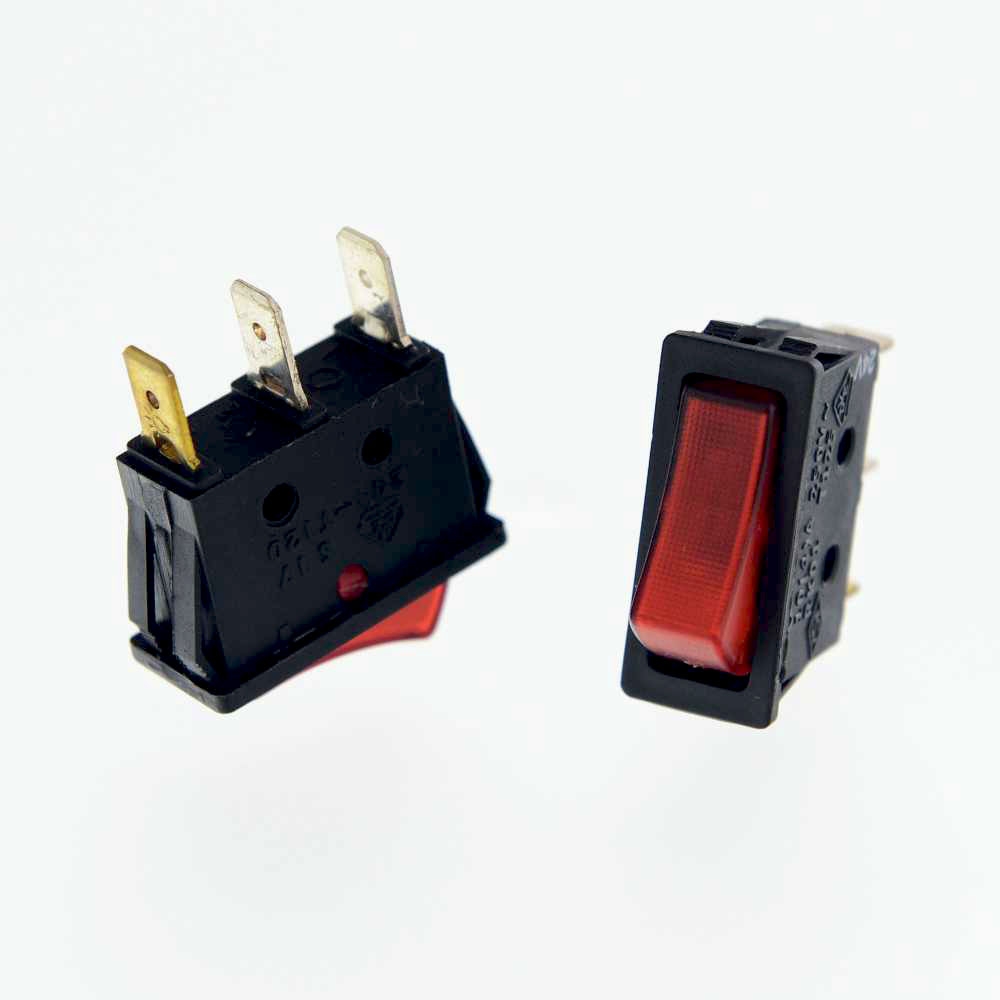 INTERRUPTEUR UNIPOLAIRE ROUGE, 