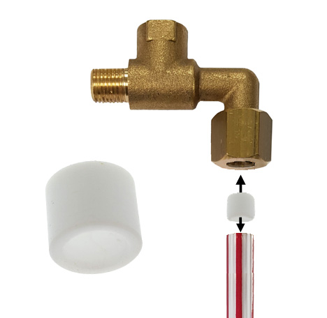 Bague d'étanchéité pour verre de niveau d'eau  