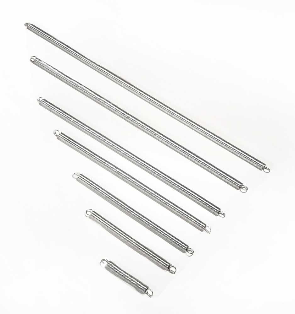 Ressort de tension, longueur 500 mm, ressort 485mm 