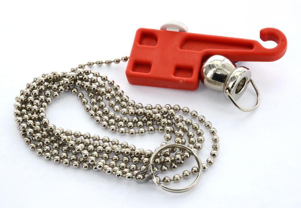 Abhängekette, ca. 2 m lang, mit Zuggewicht 