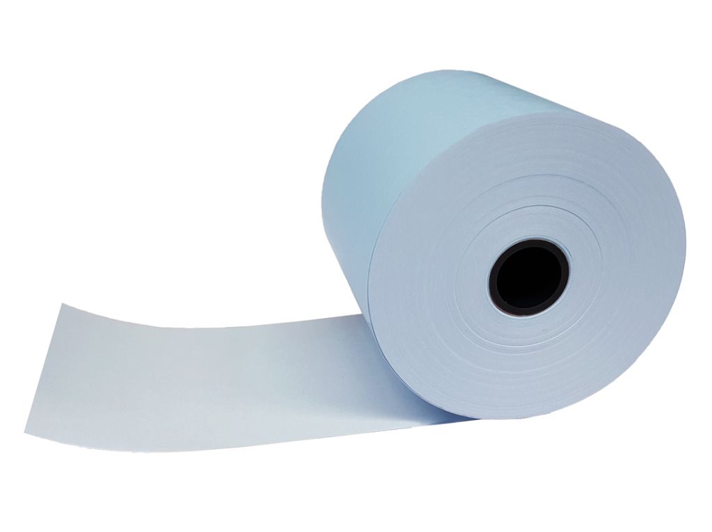 Rouleau à caisse HUTH,  58mm/50m/ø12mm, bleu 