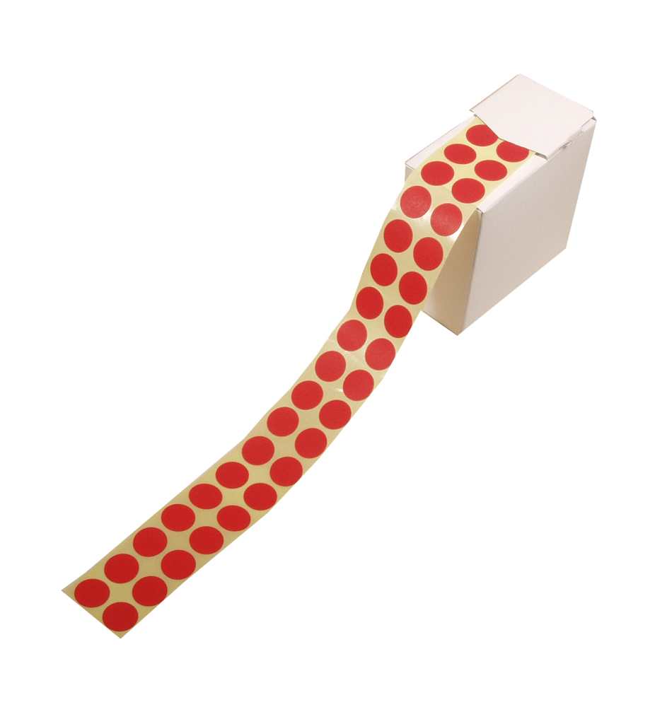 PAPIERS AUTOCOLL. ø15mm, A MARQUER 