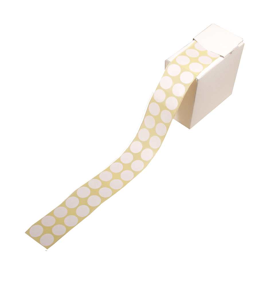 PAPIERS AUTOCOLL. ø15mm, A MARQUER 