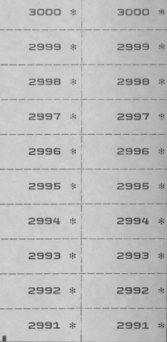 Nummernblock 2-fach, grau 