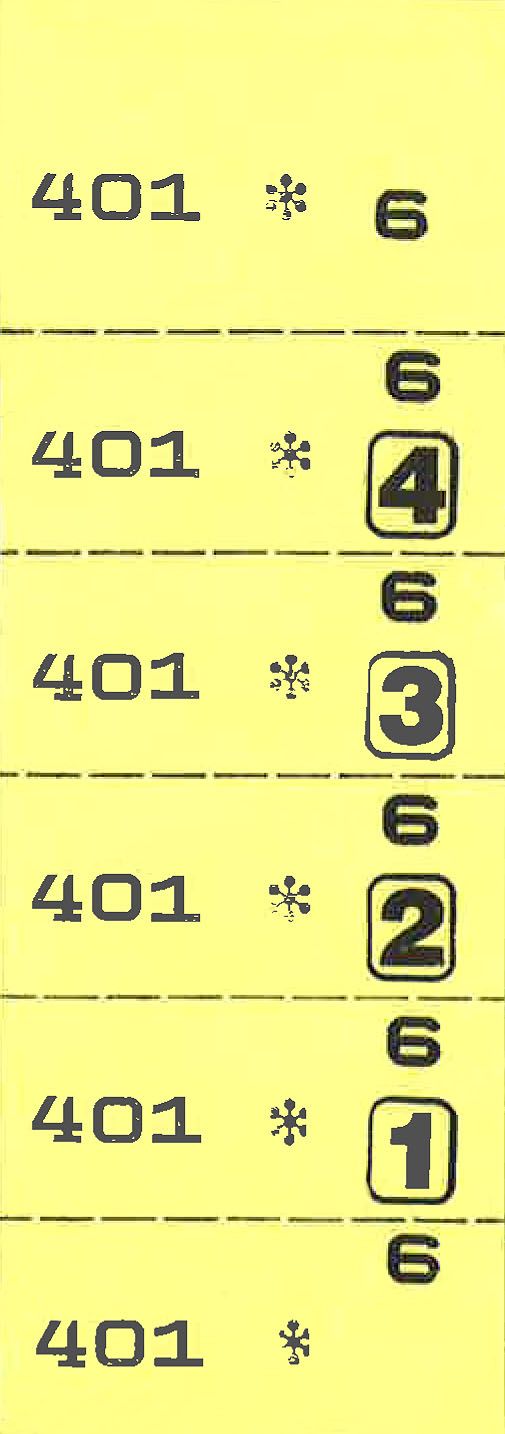 Quickmarker, gelb, Serie = 10 Block à 100 Blatt 