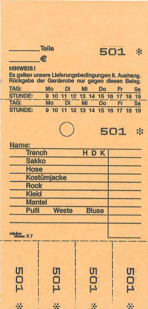 COUNTER BLOCK KOMBI 7, ORANGE 