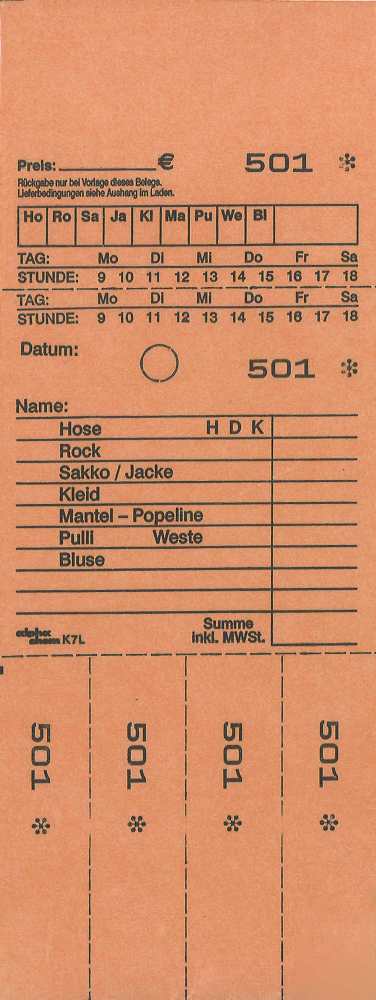 COUNTER BLOCK KOMBI 7L, ORANGE 