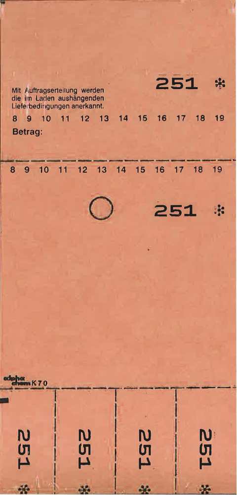 COUNTER BLOCK KOMBI 7O, ORANGE 