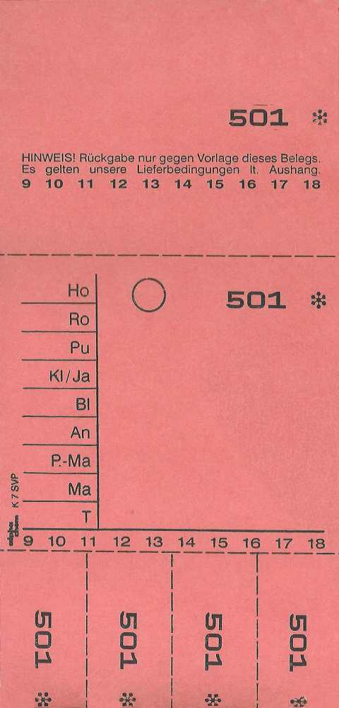 COUNTER BLOCK KOMBI 7SVP, RED 