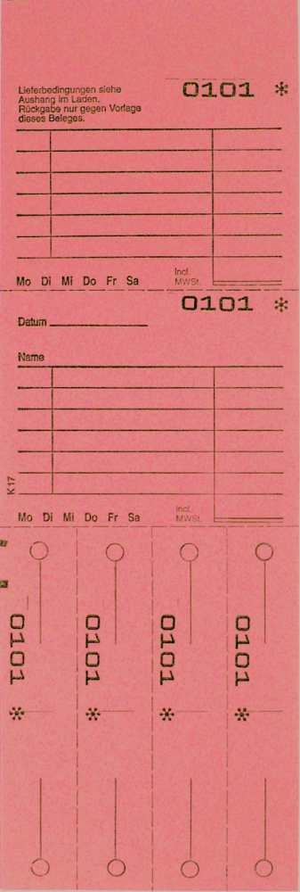 TICKETS DE DEPOT KOMBI 17, 