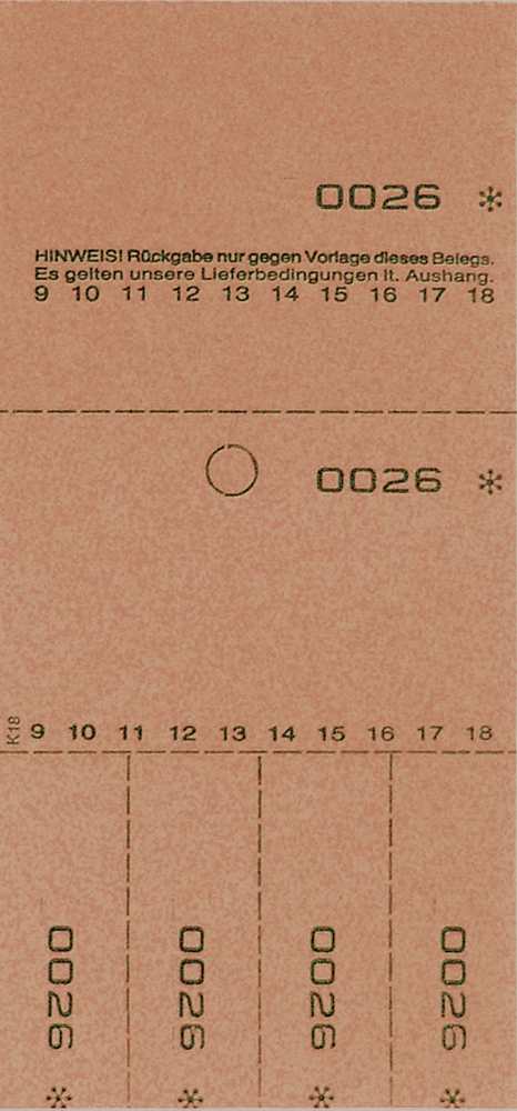 COUNTER BLOCK KOMBI 18, BROWN 