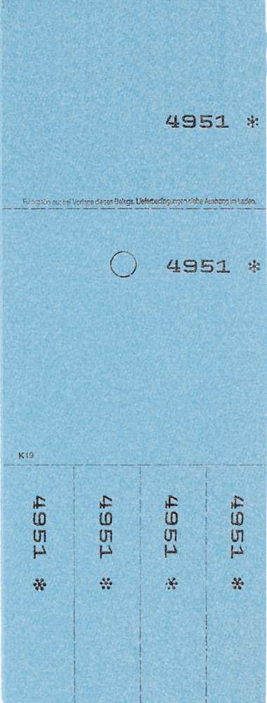 TICKETS DE DEPOT KOMBI 19,BLEU 