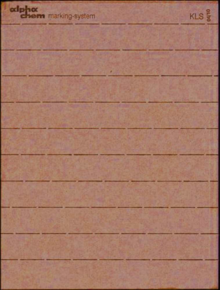 Knopflochstreifen, ohne Nummer, braun 