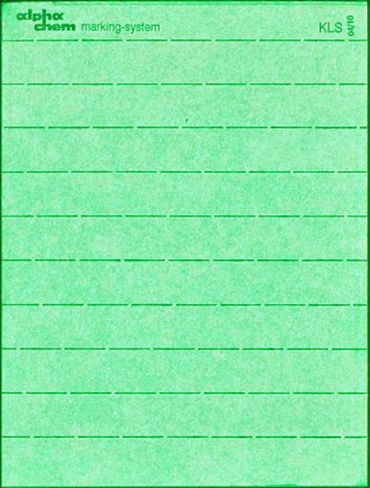 Knopflochstreifen, ohne Nummer, hellgrün 