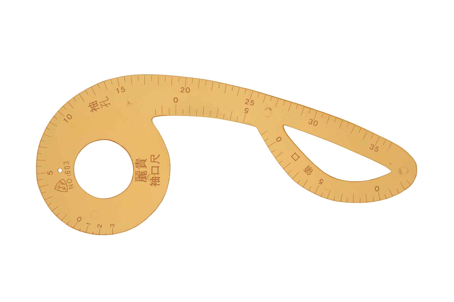 RULER, CURVE, 28 cm, 