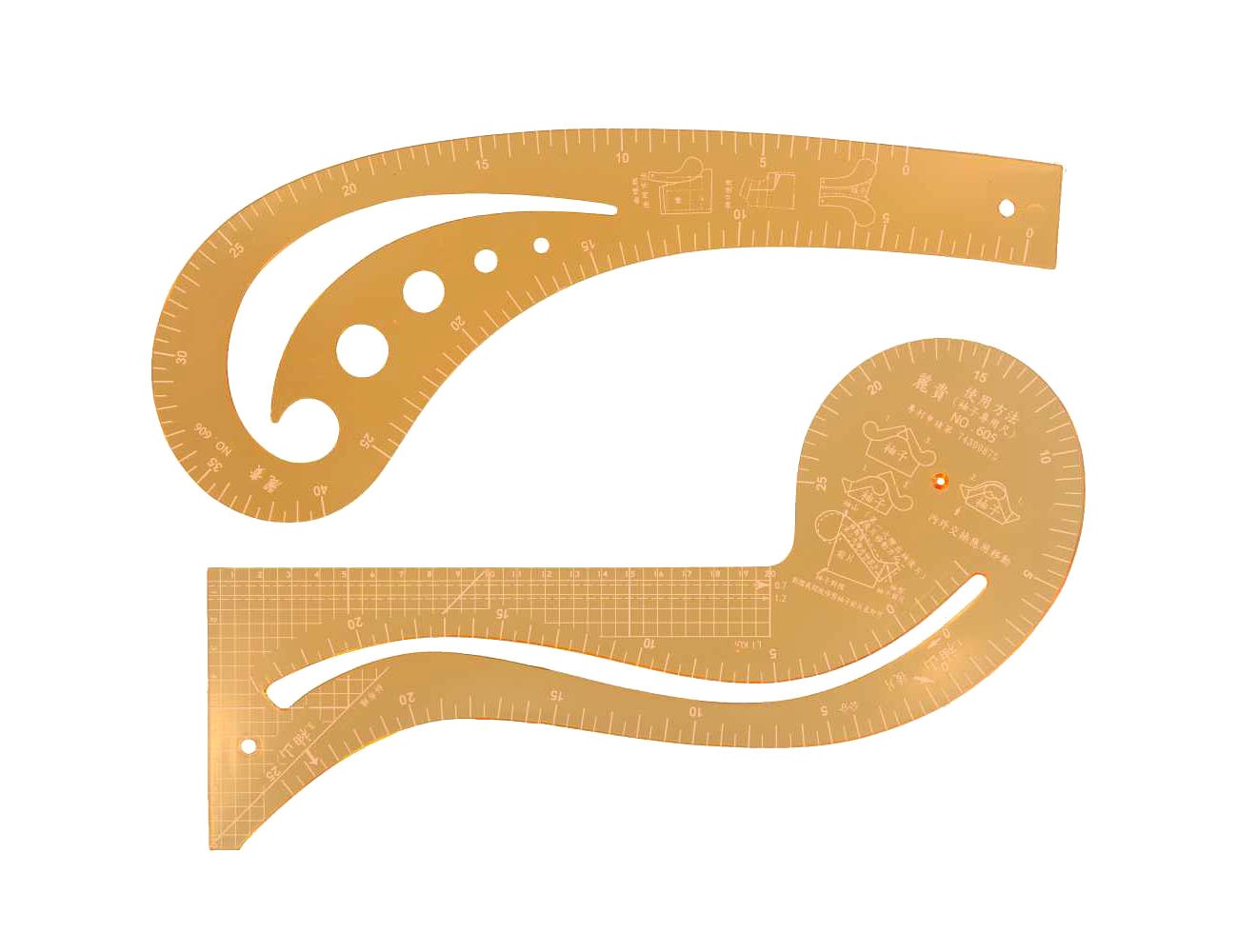 REGLE COURBE 31 cm, PLASTIQUE, 