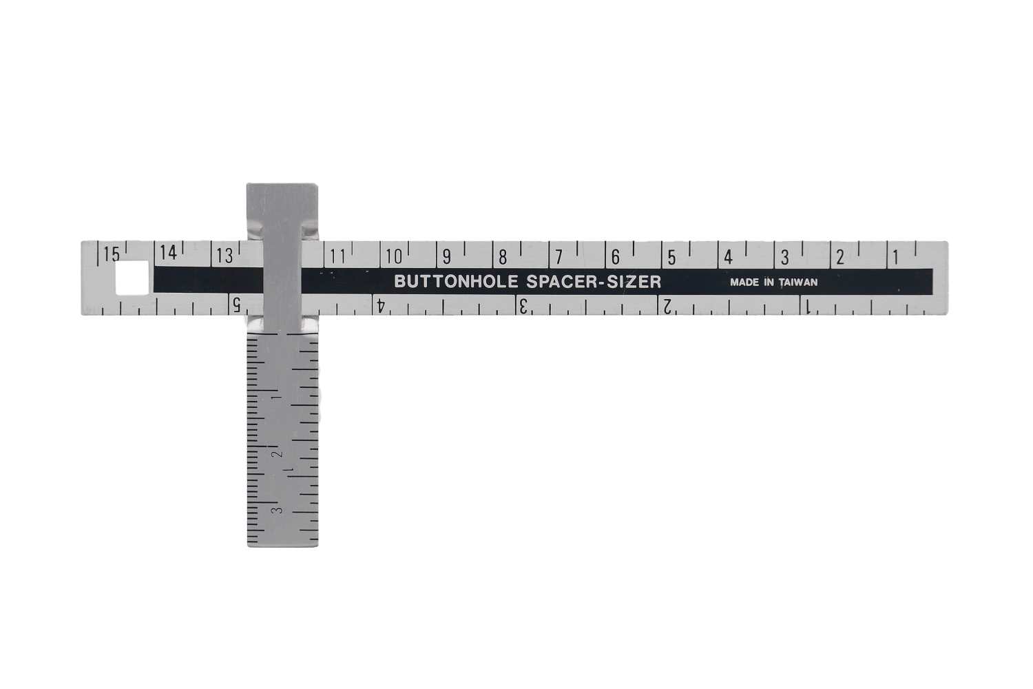 Lineal  cm/inch, 15,5 cm Handmaß 