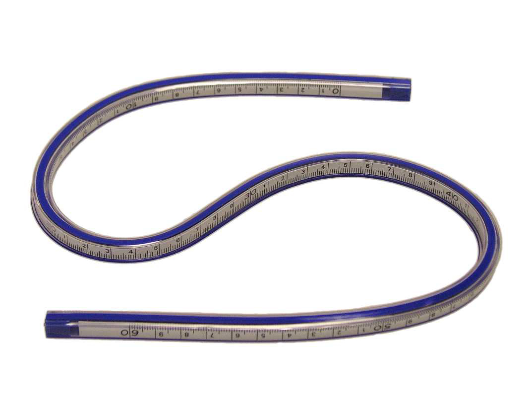 REGLE COURBE, 60 cm, FLEXIBLE 