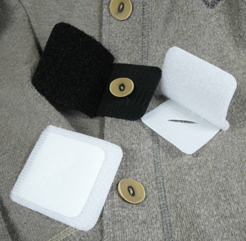 CACHE-BOUTON EN VELCRO, JEU 